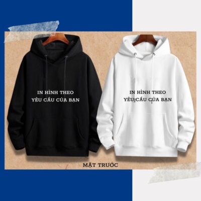 Ảnh minh họa Áo hoodie in hình tạo dấu ấn riêng