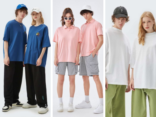 phối đồ với áo unisex